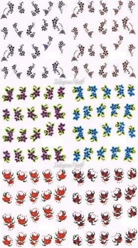 2D Nail Art Sticker