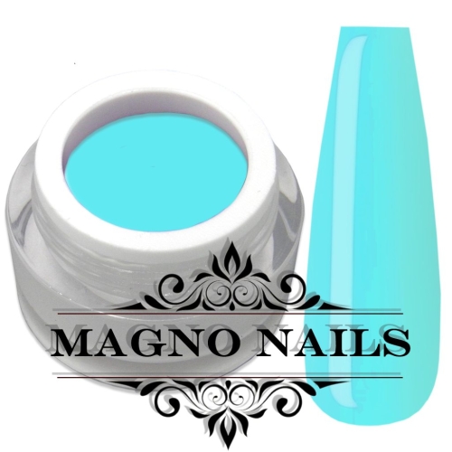 UV Gel - Neon Turquose - Farb Gel - Frozen