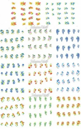 2D Nail Art Sticker