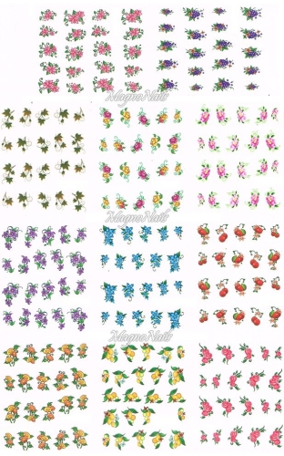 2D Nail Art Sticker