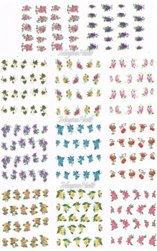 2D Nail Art Sticker