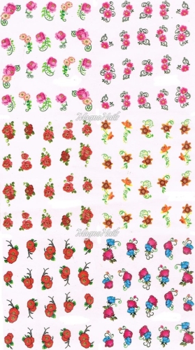 2D Nail Art Sticker