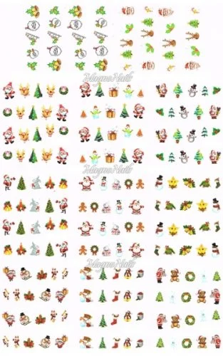 2D Nail Art Sticker