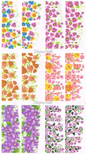2D Nail Art Sticker