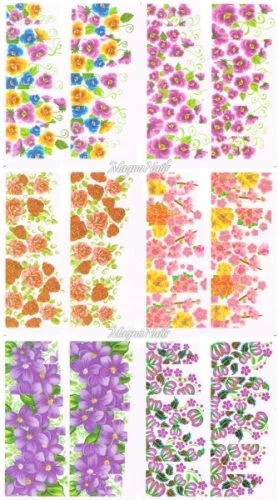 2D Nail Art Sticker