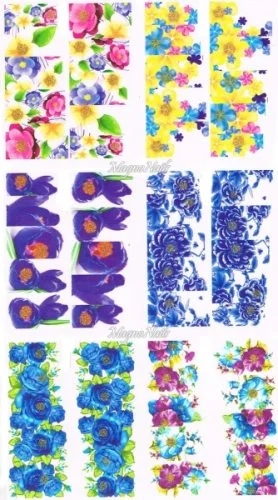 2D Nail Art Sticker