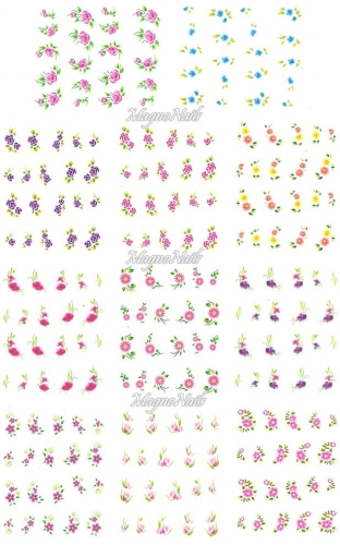 2D Nail Art Sticker