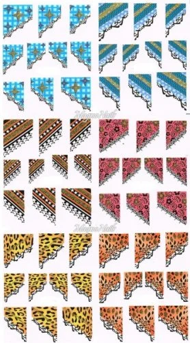2D Nail Art Sticker