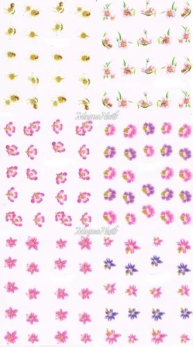 2D Nail Art Sticker