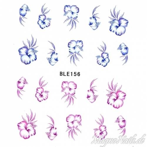 2D Nail Art One Stoke Sticker