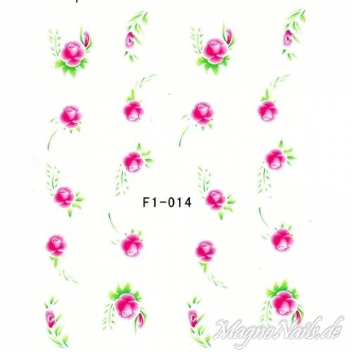 2D Nail Art One Stoke Sticker