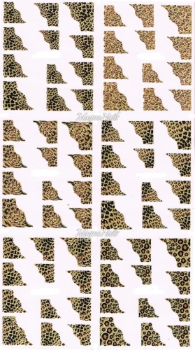 2D Nail Art Sticker