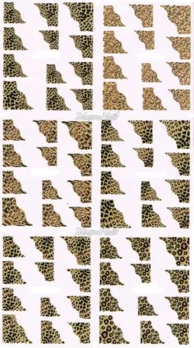 2D Nail Art Sticker