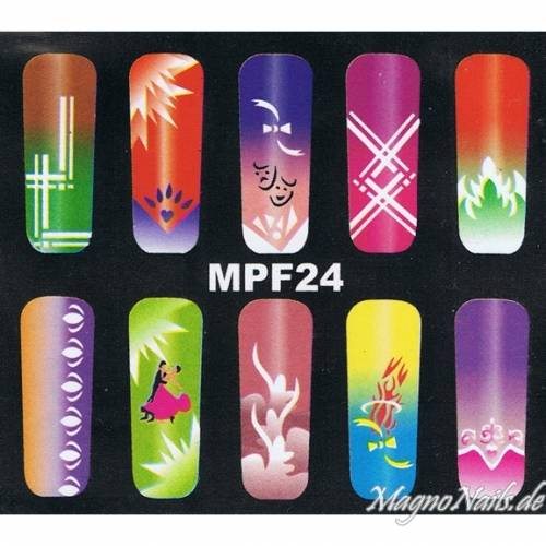 Preview: MPF24 Airbrush Schablone