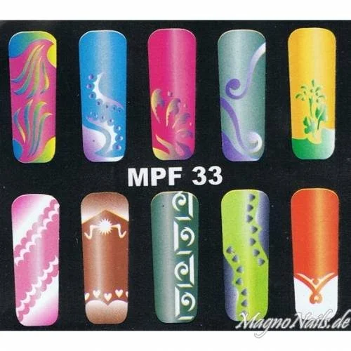 MPF 33 Airbrush Schablone