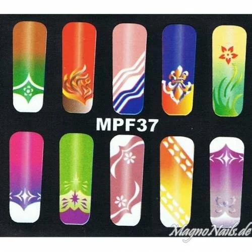 MPF 37 Airbrush Schablone