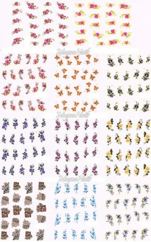 2D Nail Art Sticker