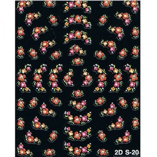2D Nail Art Sticker
