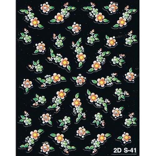 2D Nail Art Sticker