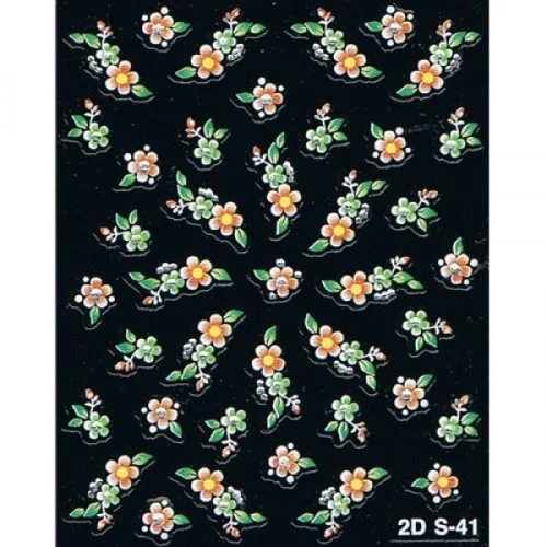 2D Nail Art Sticker