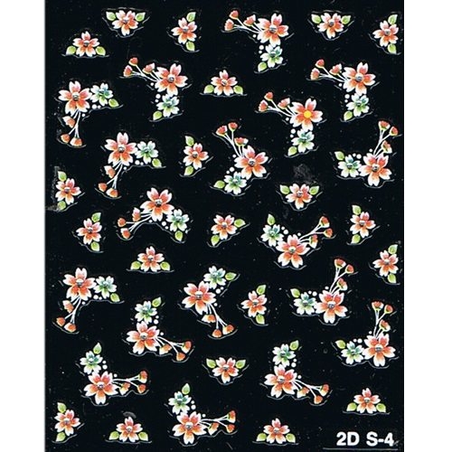 2D Nail Art Sticker