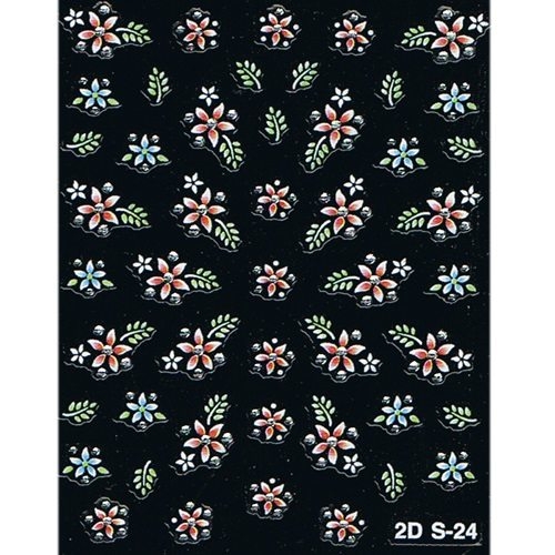 2D Nail Art Sticker