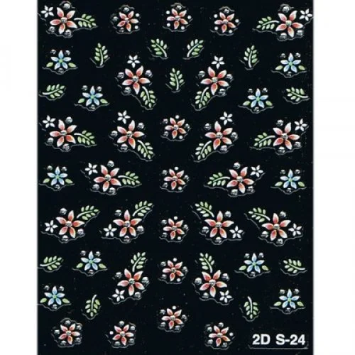 2D Nail Art Sticker