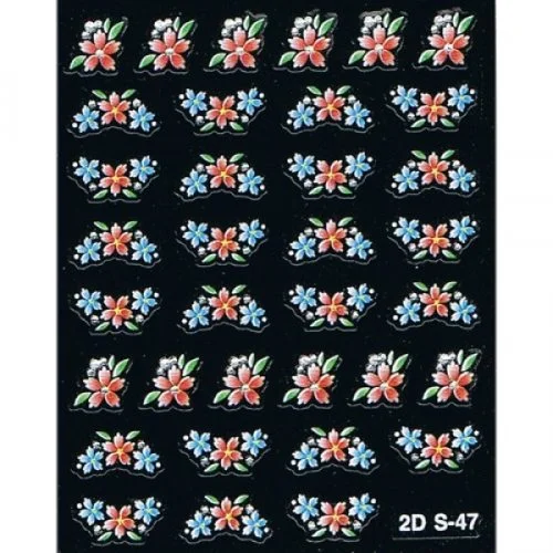 2D Nail Art Sticker