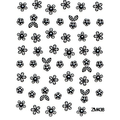 2D Nail Art Sticker