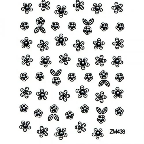 2D Nail Art Sticker