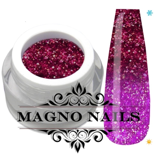 Thermo UV Gel - 332 - Glitter Gel - Lipstick Shellack - Gellack Aufbewahrung Dose Nageldesign Nägel Nails Nagelstudio
