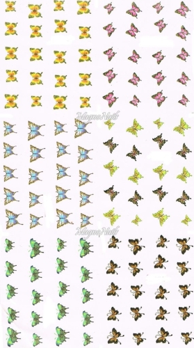 2D Nail Art Sticker