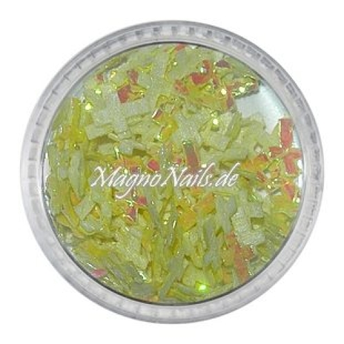 3D Einlegemotive - Shapes - Kreuze gelb Nailart Nageldesign Nail art