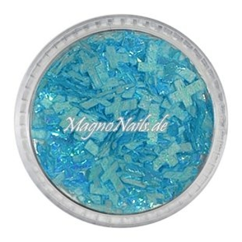 3D Einlegemotive - Shapes - Kreuze türkis Nailart Nageldesign Nail art