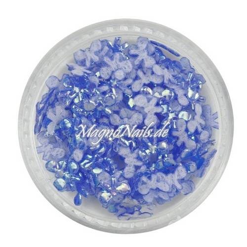 3D Einlegemotive - Shapes - Schleifen flieder 5 mm Nail Art Soft Einleger