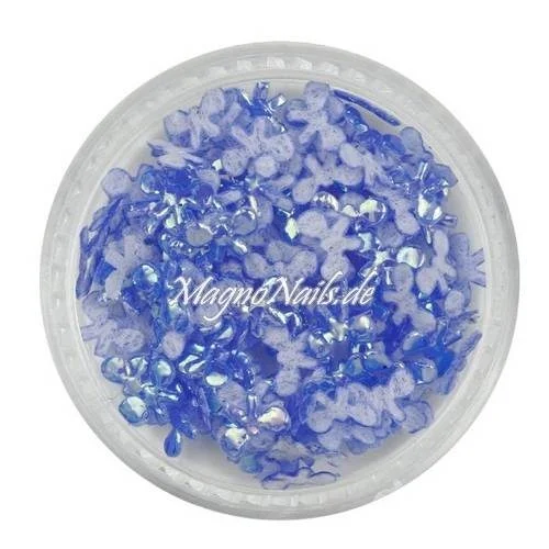 3D Einlegemotive - Shapes - Schleifen flieder 5 mm Nail Art Soft Einleger