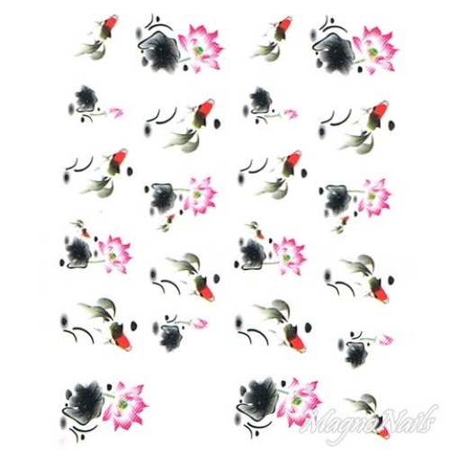 2D Nail Art One Stoke Sticker