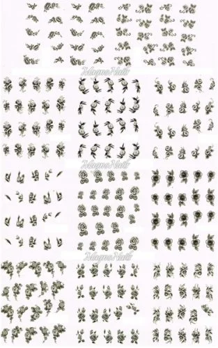 2D Nail Art Sticker
