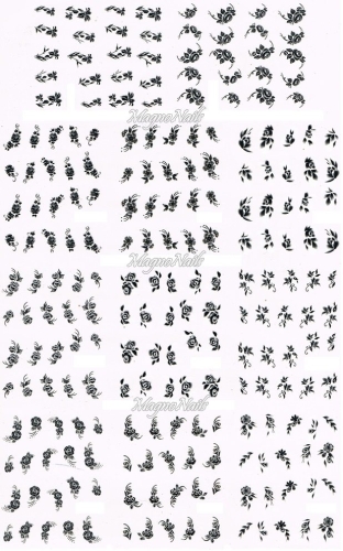 2D Nail Art Sticker