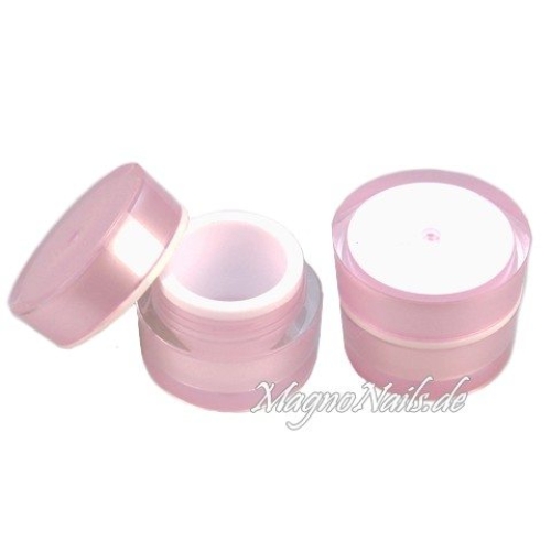 Preview: Designer Acryl Leerdose rosa 15ml Nagelstudio Gel Acryl Designer Leere Dose