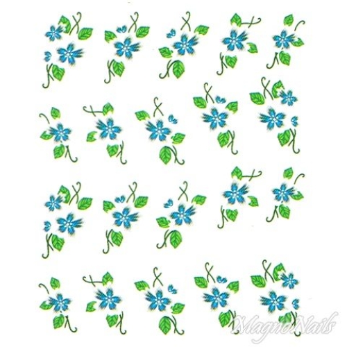 2D Nail Art One Stoke Sticker
