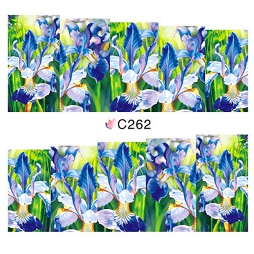 2D Nail Art One Stoke Sticker