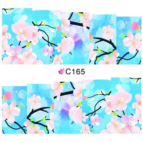 2D Nail Art One Stoke Sticker