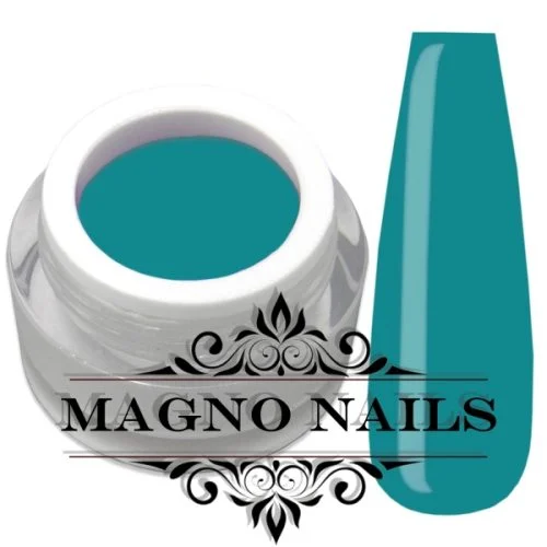 UV Gel - 697 - Farb Gel - Azure Nägel Nagelgel Dosen UV-Gel Color Gel Farbgel dunkel mint