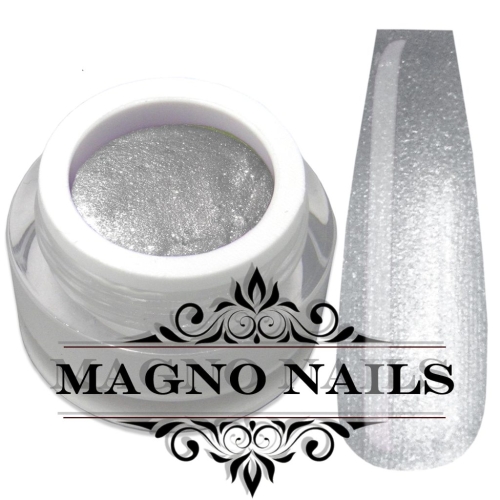 UV Gel - 704 - Perlmutt Gel Metallic Silver