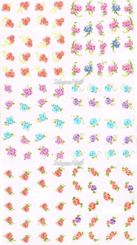 2D Nail Art Sticker