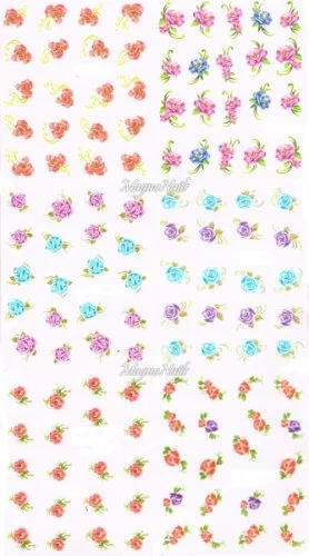 2D Nail Art Sticker