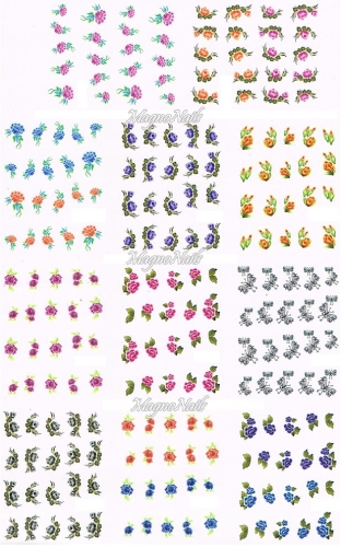 2D Nail Art Sticker