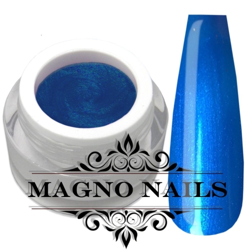 Metallic Gel - UVgel - Marine Blau perl