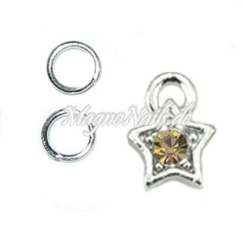 Nail Piercing Stern Nageldesign Nägel Schmuck Nails 